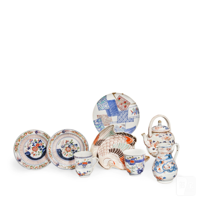 十七至十九世紀 伊萬里及有田燒雜項一組 | A COLLECTION OF IMARI AND ARITA WARES